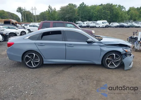 2021 Honda Accord Sport 2.0T из США, поврежденный, VIN 1HGCV2F37MA014054